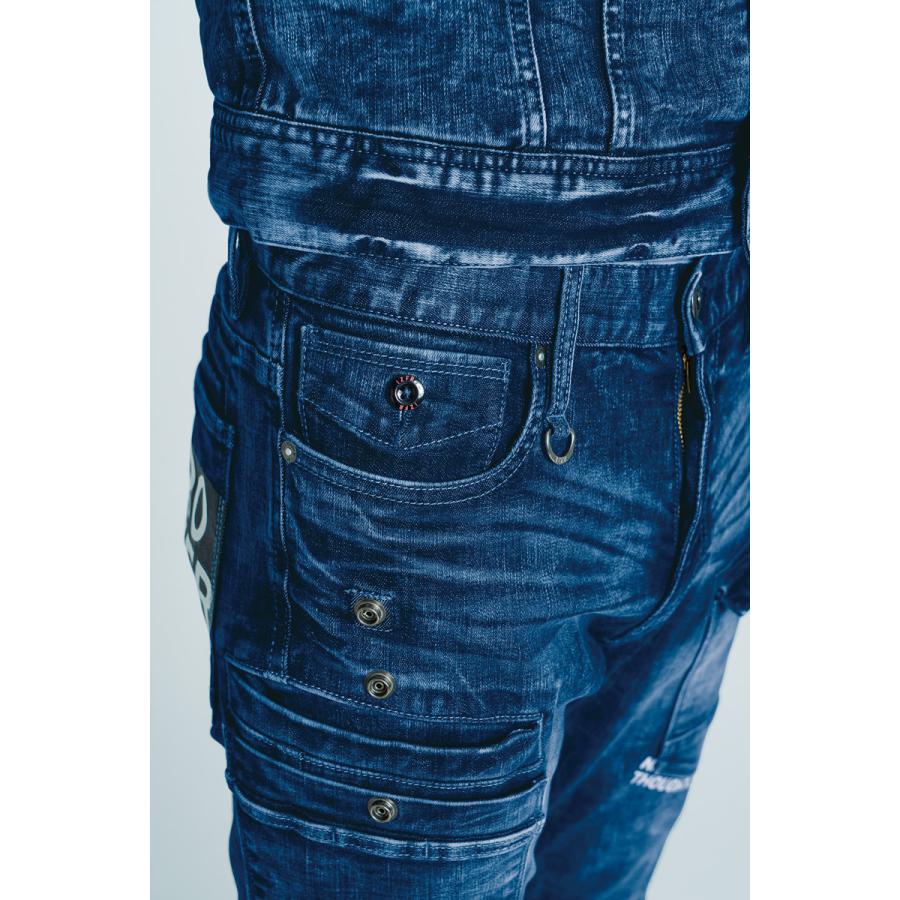 アイズフロンティア 7352 作業着 作業服 ハイパワーストレッチデニム3Dカーゴパンツ カラー4色 サイズ73から101  7350シリーズ【在庫有り】 | I'Z FRONTIER | 08