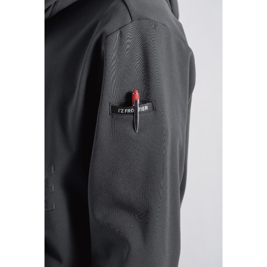 2025秋冬 アイズフロンティア 8610 ライトウェイトストレッチF.Z.アクティブフーディー カラー2色 サイズS〜4L 長袖 フードパーカー 作業着 作業服【在庫有り】 | I'Z FRONTIER | 15