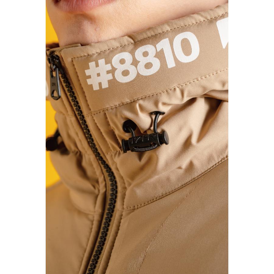 2025秋冬 アイズフロンティア 8810 作業着 作業服 ハイブリッドストレッチ裏ボアパーカー カラー2色 サイズSから3L【在庫有り】 | I'Z FRONTIER | 13