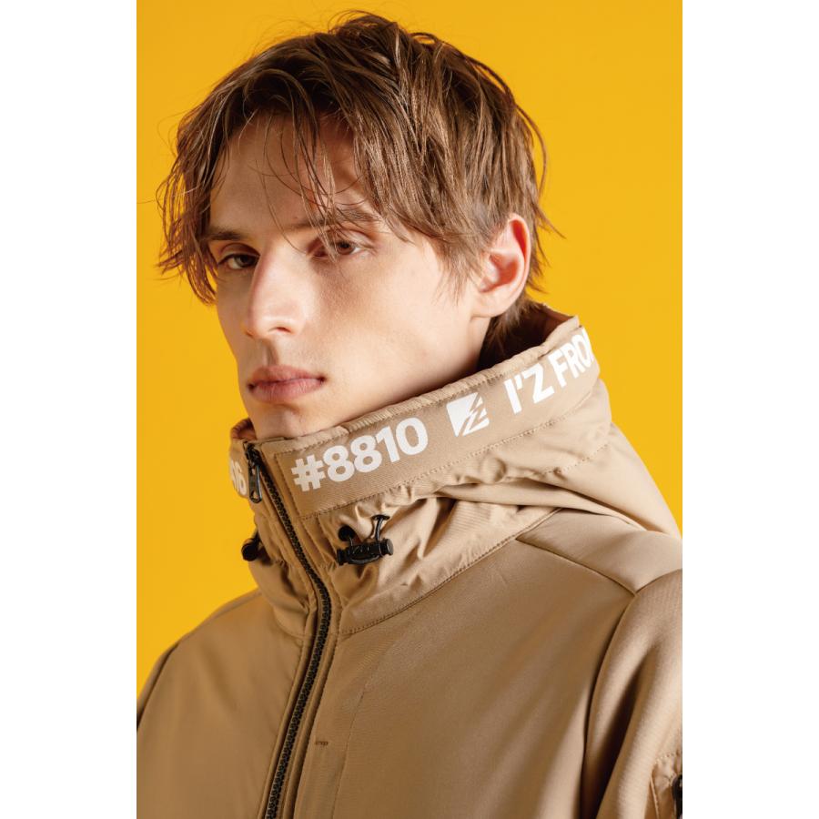 2025秋冬 アイズフロンティア 8810 作業着 作業服 ハイブリッドストレッチ裏ボアパーカー カラー2色 サイズSから3L【在庫有り】 | I'Z FRONTIER | 14