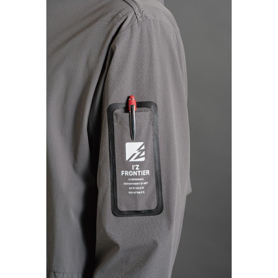 2025秋冬 アイズフロンティア 9036 作業着 作業服 長袖 A.D.ストレッチパーカー カラー3色 サイズS〜4L【在庫有り】 | I'Z FRONTIER | 12