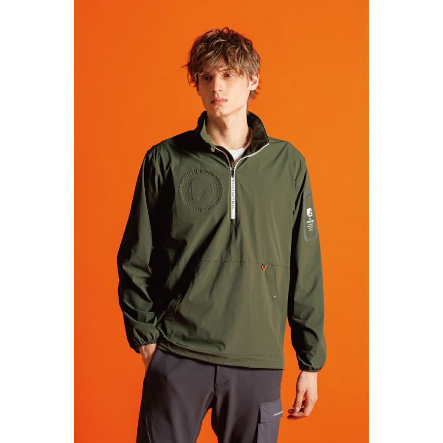 2025秋冬 アイズフロンティア 9036 作業着 作業服 長袖 A.D.ストレッチパーカー カラー3色 サイズS〜4L【在庫有り】 | I'Z FRONTIER | 03