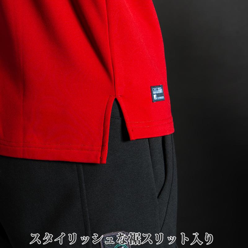 3着以上で500円OFF アイズフロンティア 9101 限定カラー 裏起毛ストレッチ長袖モックネックシャツ カラー6色 S〜5L 9101シリーズ【在庫有り】 | I'Z FRONTIER | 09