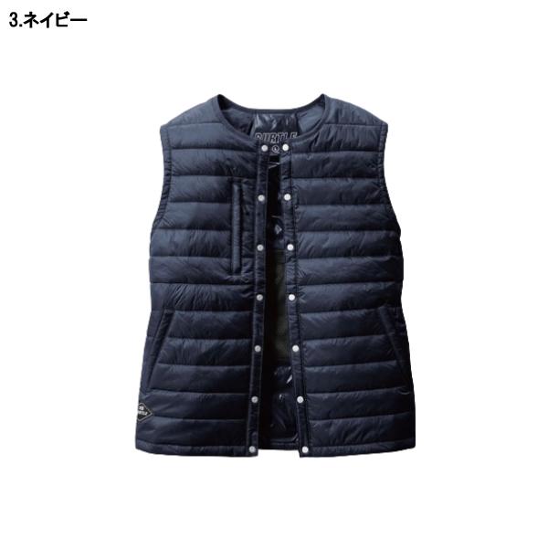 BURTLE バートル  3254 ダウンベスト(ユニセックス) サイズS〜XXL カラー5色 |  | 01