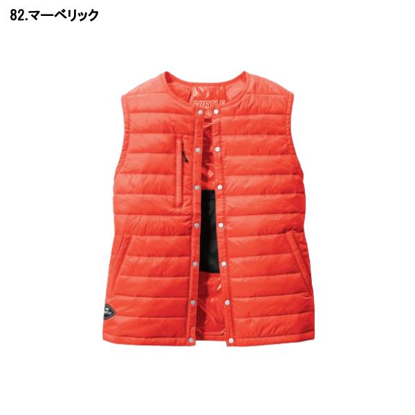 BURTLE バートル  3254 ダウンベスト(ユニセックス) サイズS〜XXL カラー5色 |  | 05