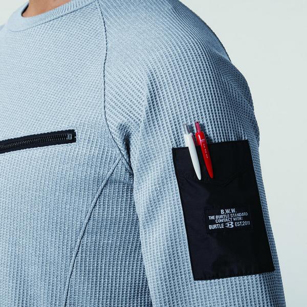 BURTLE バートル  4080 エンジニアシャツ (ユニセックス) サイズS〜XXL カラー4色 |  | 08