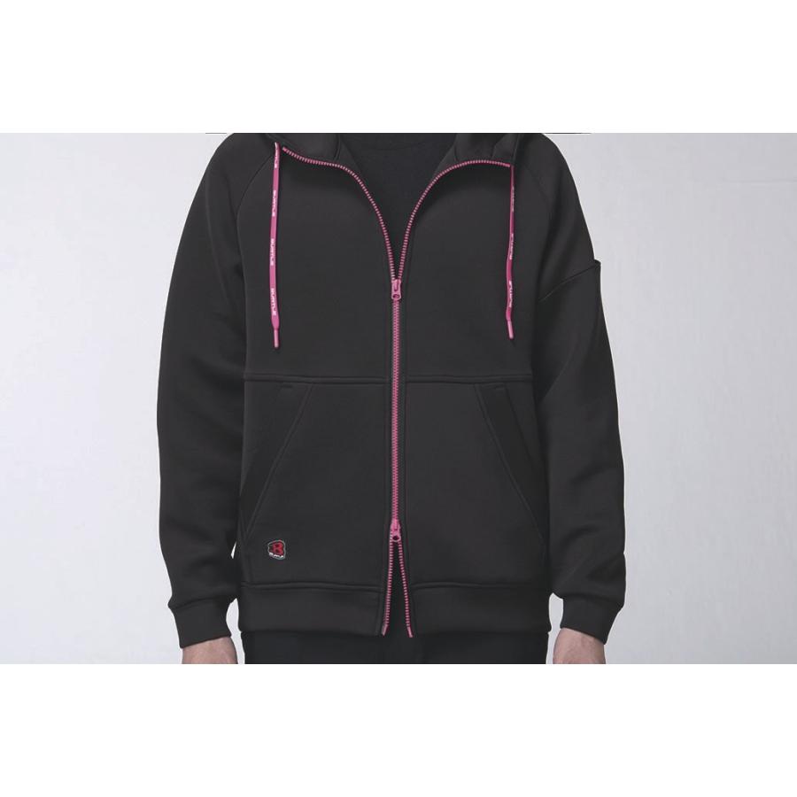 2025年モデル BURTLE バートル 4110 エアーテックジップフーディー(ユニセックス) 3タイプ サイズMからXXL パーカー 秋冬 保温 ストレッチ 吸汗速乾【在庫有り】 | BURTLE | 11