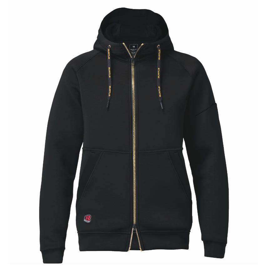 2025年モデル BURTLE バートル 4110 エアーテックジップフーディー(ユニセックス) 3タイプ サイズMからXXL パーカー 秋冬 保温 ストレッチ 吸汗速乾【在庫有り】 | BURTLE | 04