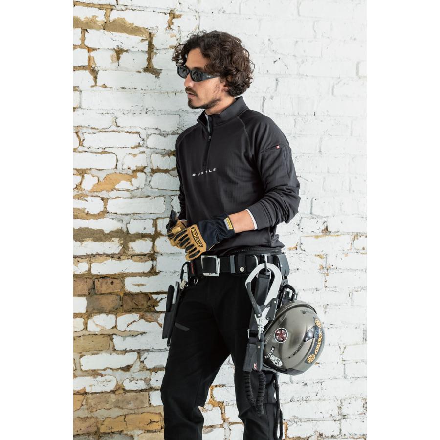 2025年限定 BURTLE バートル 4113 ハーフジップシャツ(ユニセックス) 4タイプ サイズMからXL 保温 ストレッチ 吸汗速乾 フリース 制電ケア 消臭【在庫有り】 | BURTLE | 01