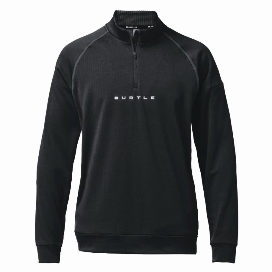 2025年限定 BURTLE バートル 4113 ハーフジップシャツ(ユニセックス) 4タイプ サイズMからXL 保温 ストレッチ 吸汗速乾 フリース 制電ケア 消臭【在庫有り】 | BURTLE | 05