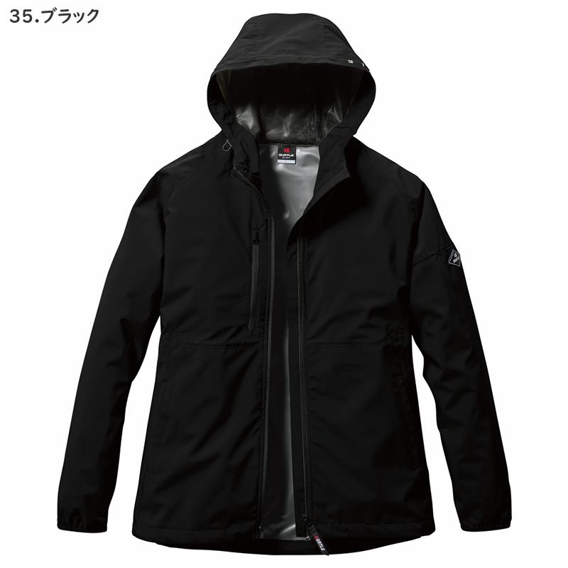 BURTLE バートル 作業着 作業服 480 フーディージャケット ユニセックス サイズS〜3XL カラー4色 2024年秋冬 ストレッチ 耐水 防風性 強撥水加工【在庫有り】 | BURTLE | 04