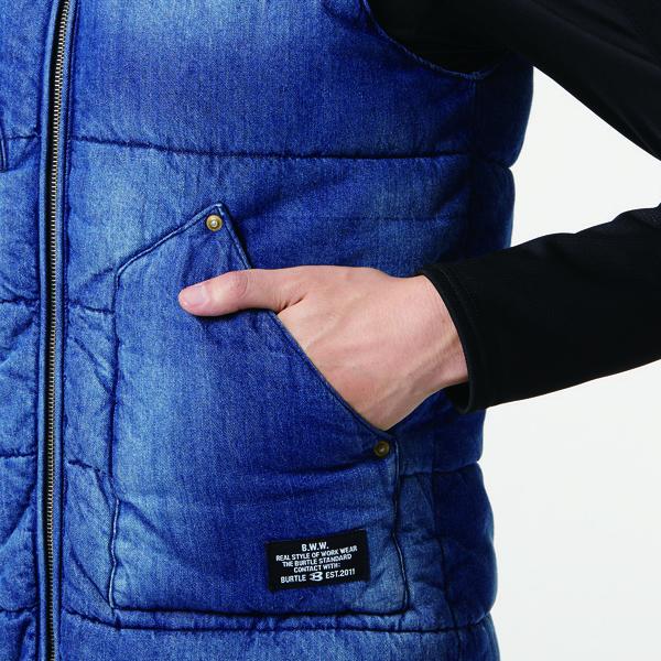 BURTLE バートル  5004 防寒ベスト(ユニセックス) サイズS〜XXL カラー2色 |  | 07