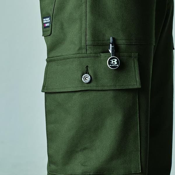 BURTLE バートル 作業着 作業服 5023 ワイドカーゴパンツ(ユニセックス) サイズS〜5L カラー4色 | BURTLE | 09