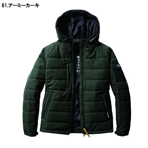 BURTLE バートル  5030 防寒フーディジャケット(ユニセックス) サイズS〜3XL カラー3色 |  | 02
