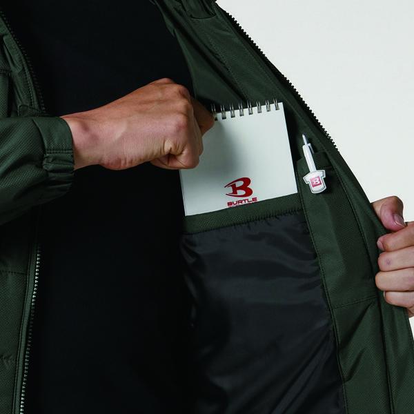 BURTLE バートル  5030 防寒フーディジャケット(ユニセックス) サイズS〜3XL カラー3色 |  | 08