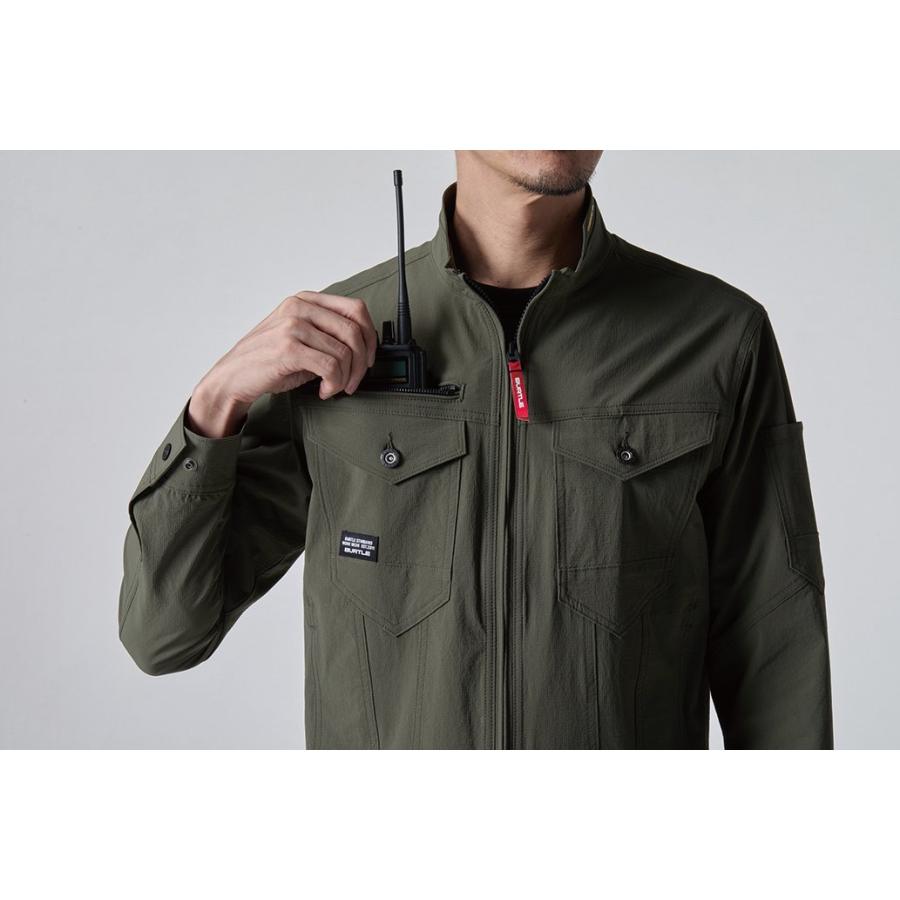 BURTLE バートル 作業着 作業服 5031 ジャケット(ユニセックス) サイズ：S〜5L カラー4色 2025年春夏 ストレッチ 吸汗速乾【在庫有り】 | BURTLE | 10