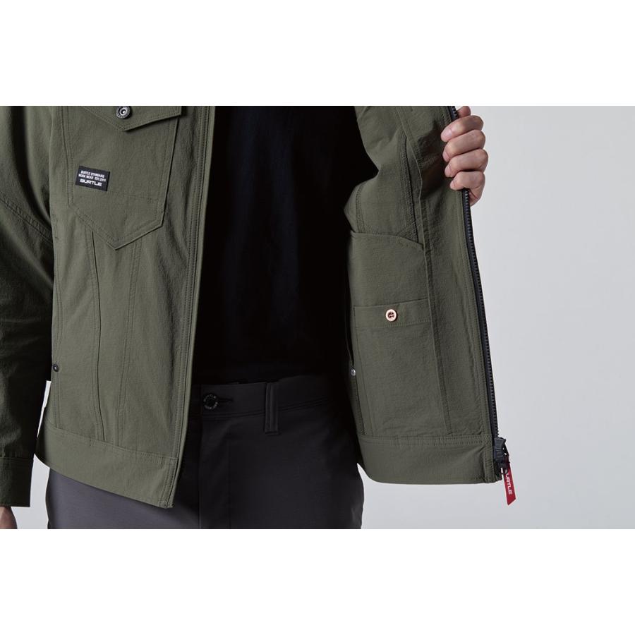 BURTLE バートル 作業着 作業服 5031 ジャケット(ユニセックス) サイズ：S〜5L カラー4色 2025年春夏 ストレッチ 吸汗速乾【在庫有り】 | BURTLE | 15