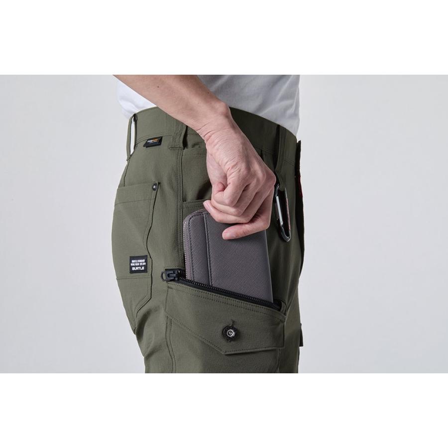 BURTLE バートル 作業着 作業服 5032 カーゴパンツ(ユニセックス) サイズ：SS〜8L カラー4色 2025年春夏 ストレッチ 吸汗速乾【在庫有り】 | BURTLE | 11
