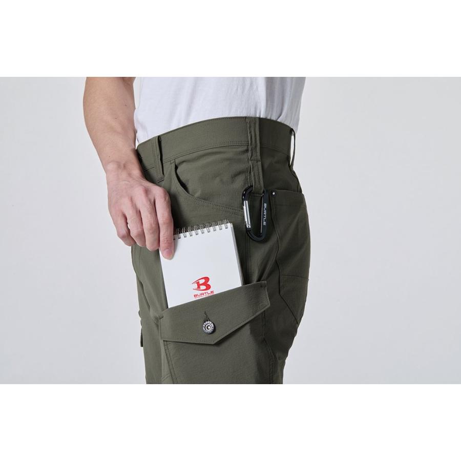 BURTLE バートル 作業着 作業服 5032 カーゴパンツ(ユニセックス) サイズ：SS〜8L カラー4色 2025年春夏 ストレッチ 吸汗速乾【在庫有り】 | BURTLE | 12