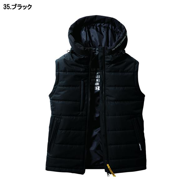 BURTLE バートル  5034 防寒フーディベスト(ユニセックス) サイズS〜3XL カラー3色 |  | 01