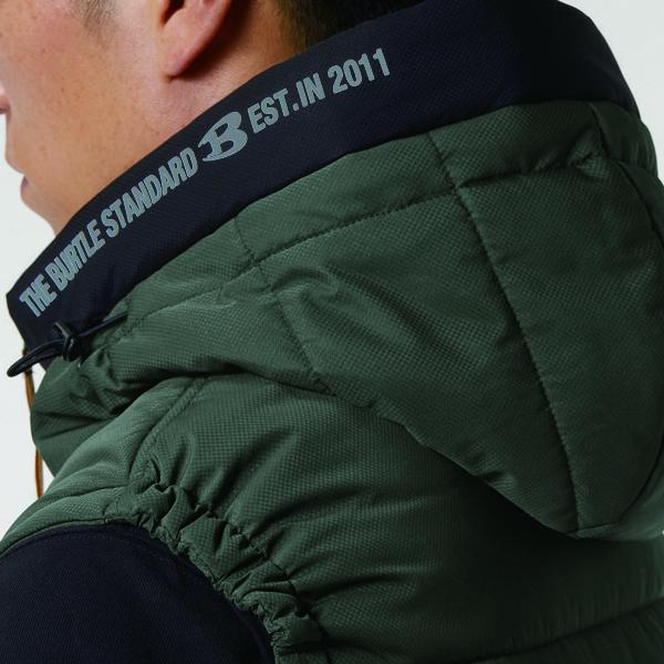 BURTLE バートル  5034 防寒フーディベスト(ユニセックス) サイズS〜3XL カラー3色 |  | 06