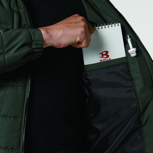 BURTLE バートル  5034 防寒フーディベスト(ユニセックス) サイズS〜3XL カラー3色 |  | 08