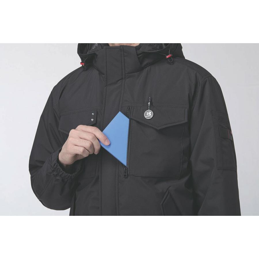 2025年モデル BURTLE バートル 5064 防寒ベスト ユニセックス 4カラー サイズ：M〜3XL 秋冬 防風 撥水 保温 軽量【在庫有り】 | BURTLE | 13