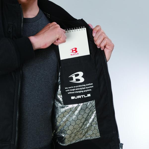 BURTLE バートル 作業着 作業服 5260 フライト防寒ジャケット(ユニセックス) サイズS〜5L カラー4色 | BURTLE | 09