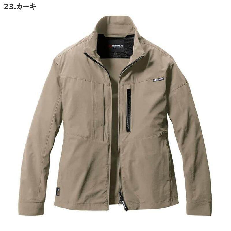在庫処分 BURTLE バートル 作業着 作業服 691 ジャケット ユニセックス サイズS〜3XL カラー4色 2024年春夏 ストレッチ 吸汗速乾【在庫有り】 | BURTLE | 03