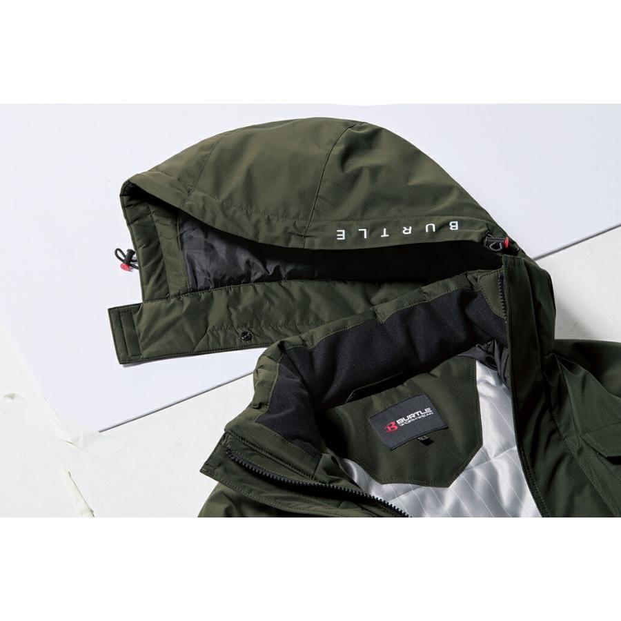 BURTLE バートル 作業着 作業服 7620 防水防寒ジャケットユニセックス サイズS〜3XL カラー5色 2024年秋冬【在庫有り】 | BURTLE | 12