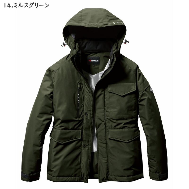 BURTLE バートル 作業着 作業服 7620 防水防寒ジャケットユニセックス サイズS〜3XL カラー5色 2024年秋冬【在庫有り】 | BURTLE | 03