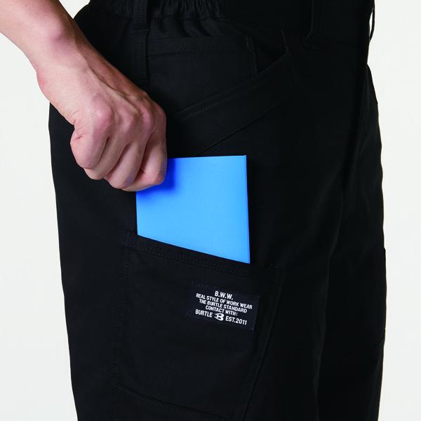 BURTLE バートル  8212 防寒カーゴパンツ (ユニセックス) サイズS〜3XL カラーブラック |  | 07