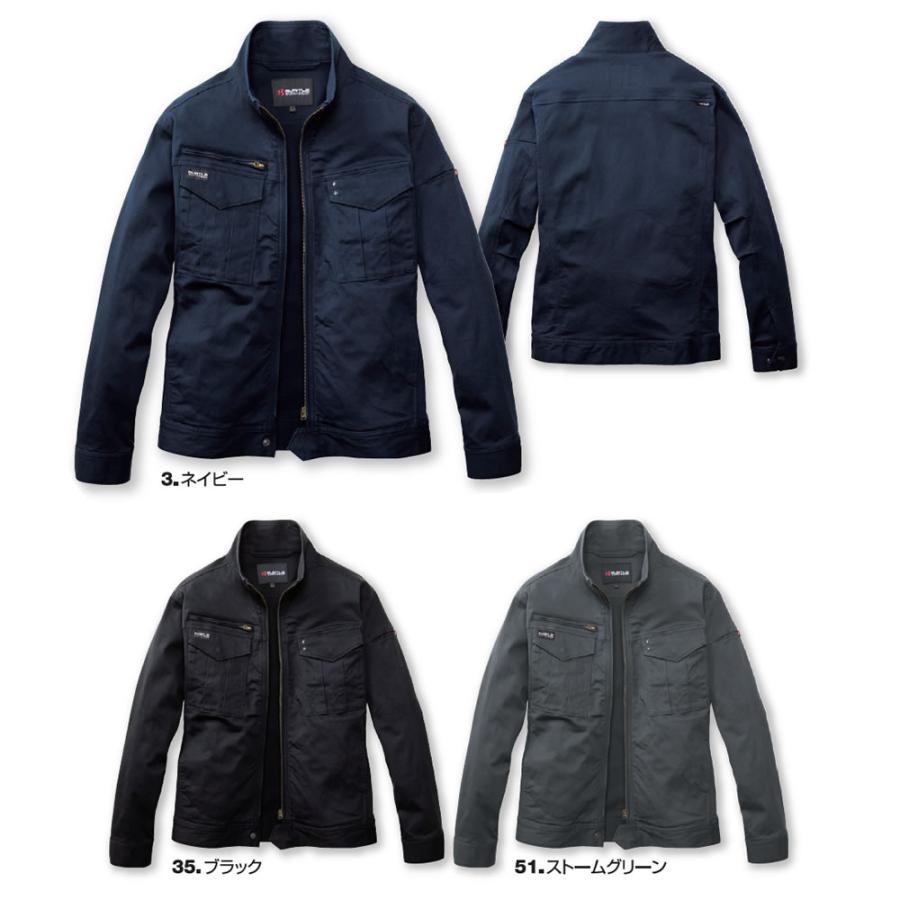 BURTLE バートル 作業着 作業服 841 ジャケット ユニセックス サイズS〜3XL カラー3色 2025年秋冬 ストレッチ 綿素材 防縮【在庫有り】 | BURTLE | 03