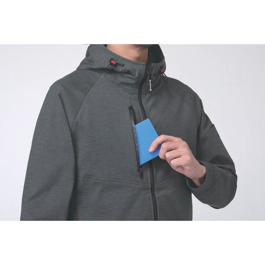 BURTLE バートル 作業着 作業服 851 フーディブルゾン ユニセックス サイズM〜3XL カラー2色 2025年秋冬 コーデュラ ストレッチ 吸水速乾【在庫有り】 | BURTLE | 11
