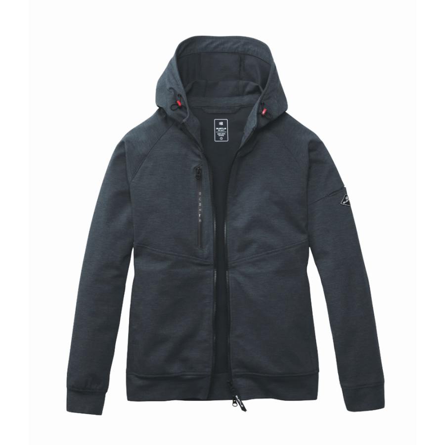 BURTLE バートル 作業着 作業服 851 フーディブルゾン ユニセックス サイズM〜3XL カラー2色 2025年秋冬 コーデュラ ストレッチ 吸水速乾【在庫有り】 | BURTLE | 04