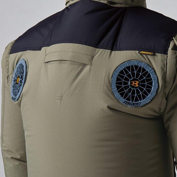 バートル AC2084 ACベスト サイズM〜3XL カラー4色 エアークラフト 撥水 防汚 フルハーネス対応 ファンバッテリー別売【在庫有り】 | BURTLE | 12