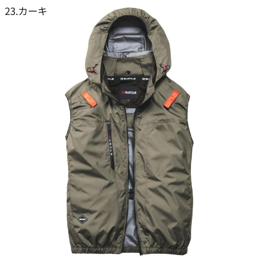 バートル AC2094 AC2094HB ACベスト M〜3XL カラー5色 エアークラフト フルハーネス対応 ファンバッテリー別売 サイドバック ハイバック【在庫有り】 | BURTLE | 02