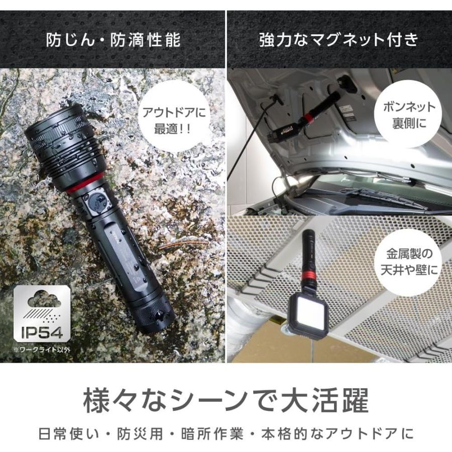 【10個セット】 ゼピール マルチギミックZ Typeライト ZLH-10JA K(1台) | ゼピール 充電式LEDマルチライト マルチギミック Z Typeライト 防災ライト アウトドア_6