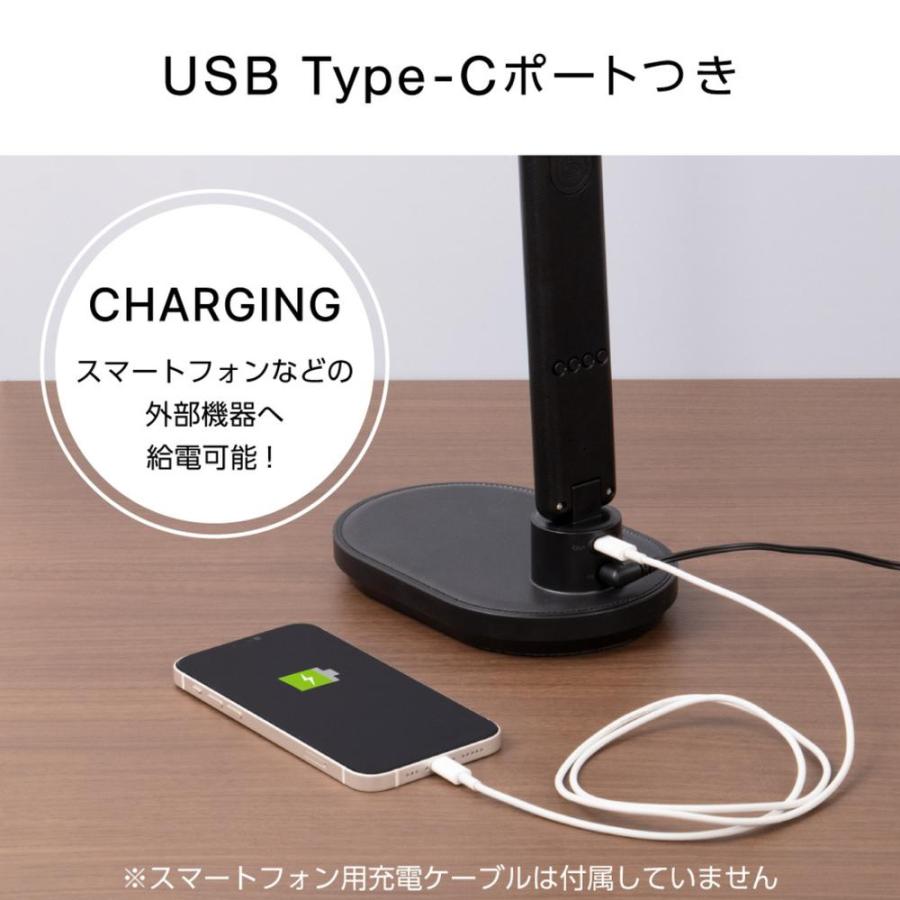 【10個セット】 選べるLEDスタンドライト デジタル表示付 ZLT-20B | ゼピール スタンドライト デジタル表示 卓上ライト 省スペース 明るさ調整 目覚まし時計 デの画像