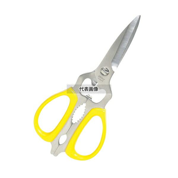 シルキー 料理バサミ NKS-215DT イエロー 215mm ハサミ  No.0700040 | 