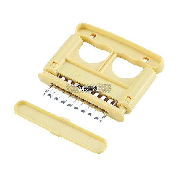 義春刃物 ミートソふたー 筋切り器 130×130  肉類/下ごしらえ No.0735600 | 