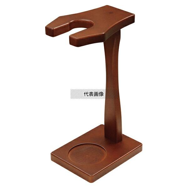(有)タカハシ産業木製 ハーフヤードグラス専用スタンド ダークブラウン 180×140×H345 スタンド  グラス/酒器 No.0756610 | 