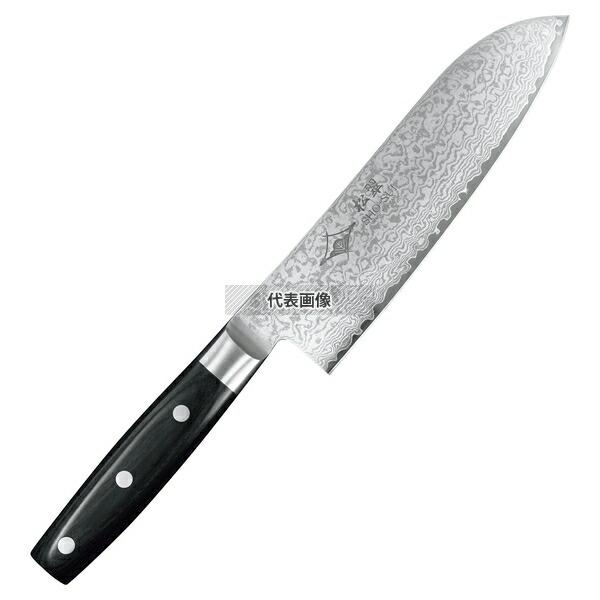 EBM(江部松) 松翠 69層鋼ダマスカス 三徳 18cm 全長:315  庖丁 No.0990910 | 