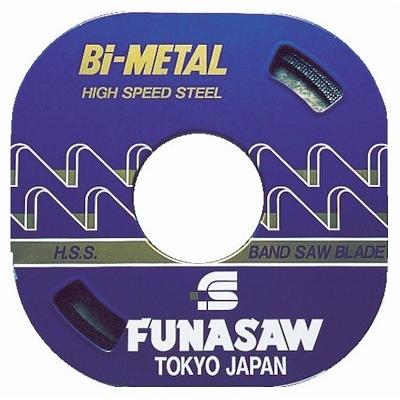 フナソー バンドソー コンターマシン用バンドソー バイメタル（G）幅8 厚0.65 長さ16m ピッチ10 (BIM 8X10PX16MX0.6) フナソー バンドソー コンターマシン用バンドソー バイメタル（G）幅8