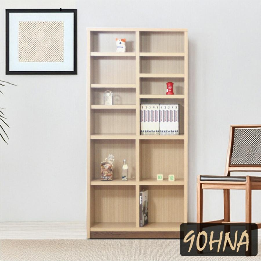 後藤家具物産 ブックシェルフ BS-01-90H-NA 本棚 国産 完成品 大川家具