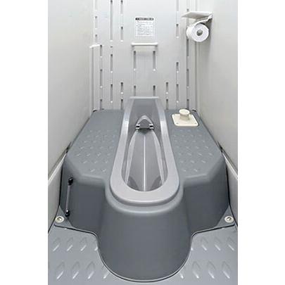 ハマネツ 屋外トイレユニット TU-iXシリーズ (兼用和式便器/ポンプ式 
