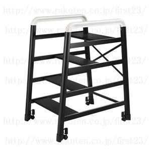 長谷川工業 - CAMBER(キャンバー) 4段 DE2.0-4B 黒いこと (旧品番:DE-4B) 軽銀製 踏台 [法人押さえる] 脚立、はしご-道具、工具-DIY、工具