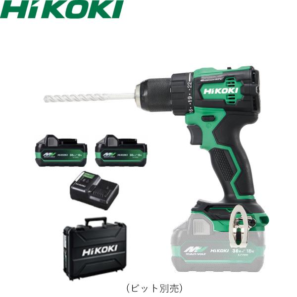 HiKOKI(日立工機) 18Vコードレス振動ドライバドリル DV18DE(2XPSZ 