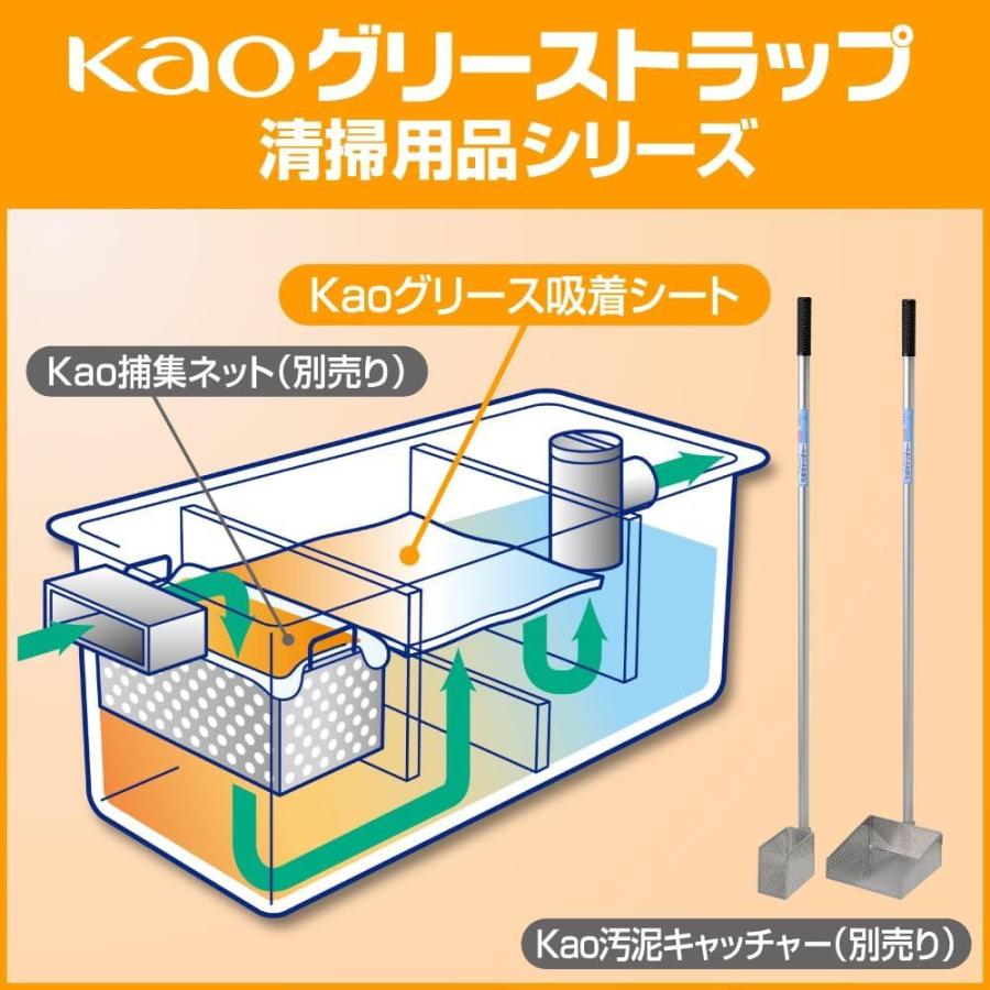 【10個セット】花王プロ KAOグリース吸着シートカットタイプ業務用 [単品内容量/5枚]_5