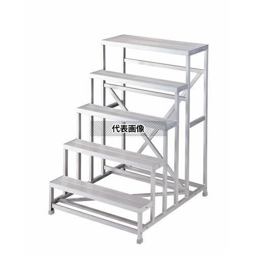 長谷川工業 作業台 シマイタタイプ DBS5-10415 ライトステップ アルミ組立式 [配送制限商品]